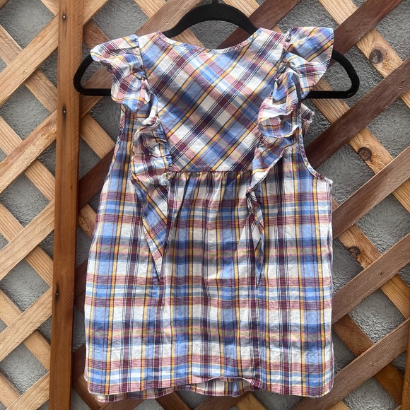 J. Crew Plaid top - Picture 5 of 9